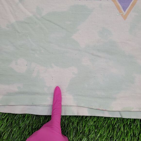 Vintage Walla-Walla Crop-Top Shirt Womens 2XL 25x20 Bleached - Picture 12 of 16